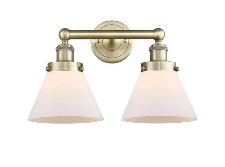 Innovations Lighting Cone 8" Bath Vanity Light - Antique Brass