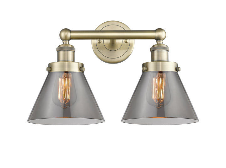 Innovations Lighting Cone 8" Bath Vanity Light - Antique Brass