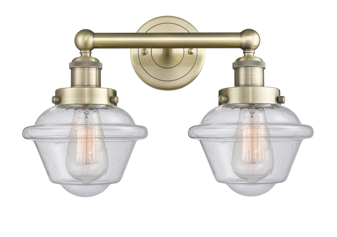 Innovations Lighting Oxford 7.5" Bath Vanity Light - Antique Brass Vanity Lights Innovations Lighting   