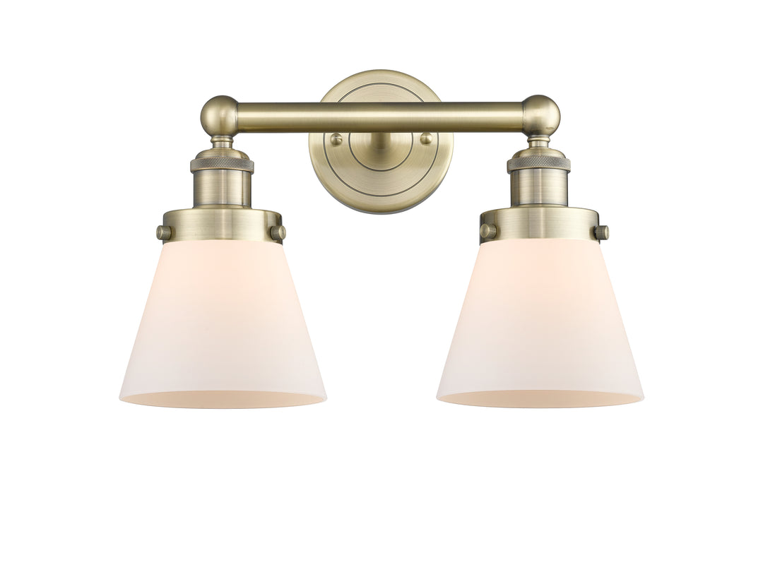 Innovations Lighting Cone 6" Bath Vanity Light - Antique Brass