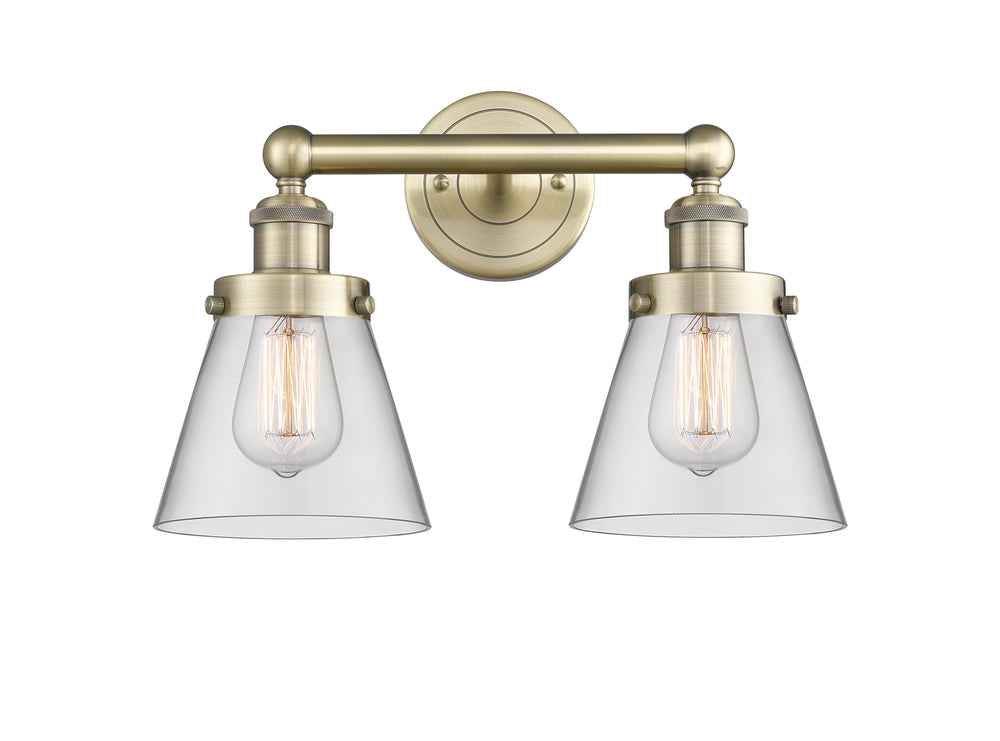 Innovations Lighting Cone 6" Bath Vanity Light - Antique Brass