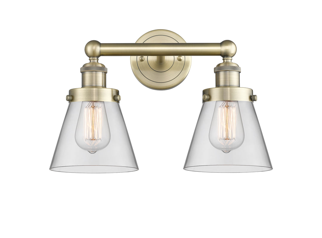 Innovations Lighting Cone 6" Bath Vanity Light - Antique Brass