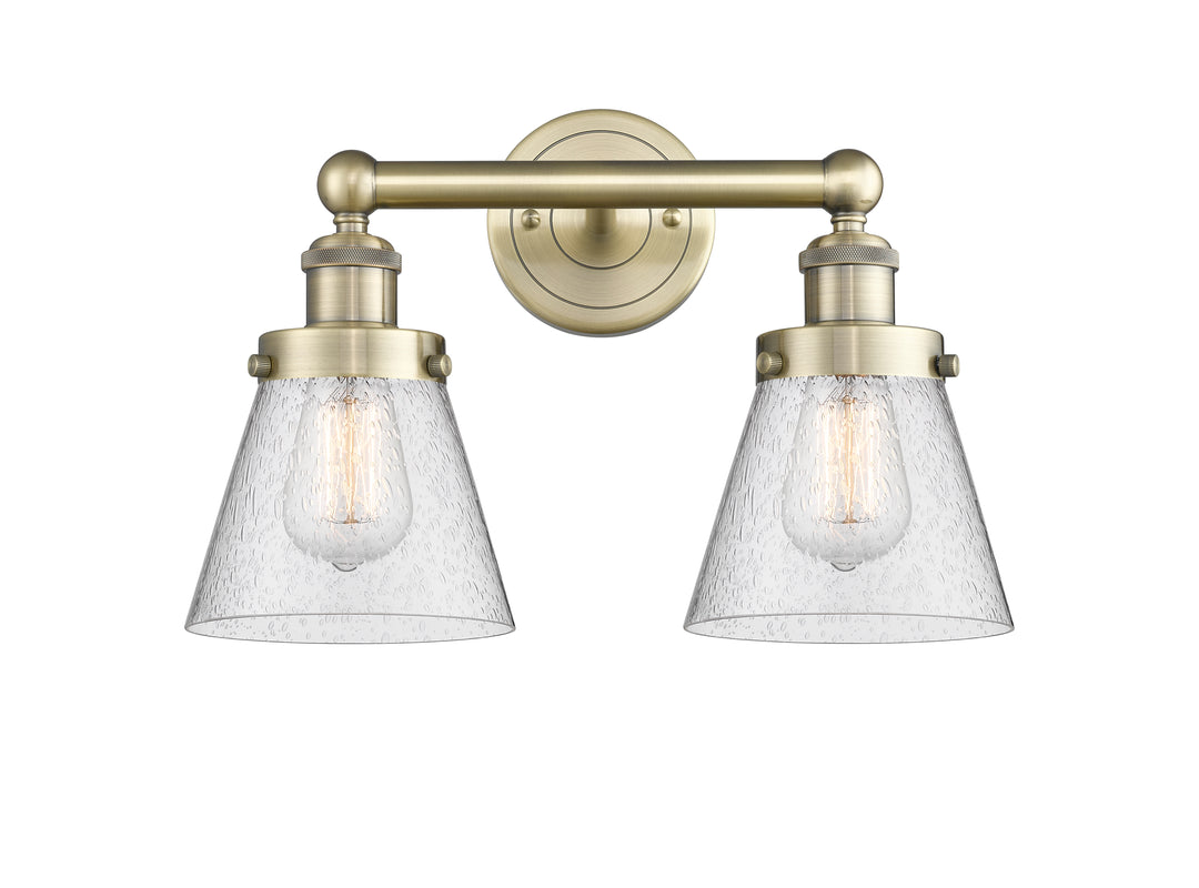 Innovations Lighting Cone 6" Bath Vanity Light - Antique Brass