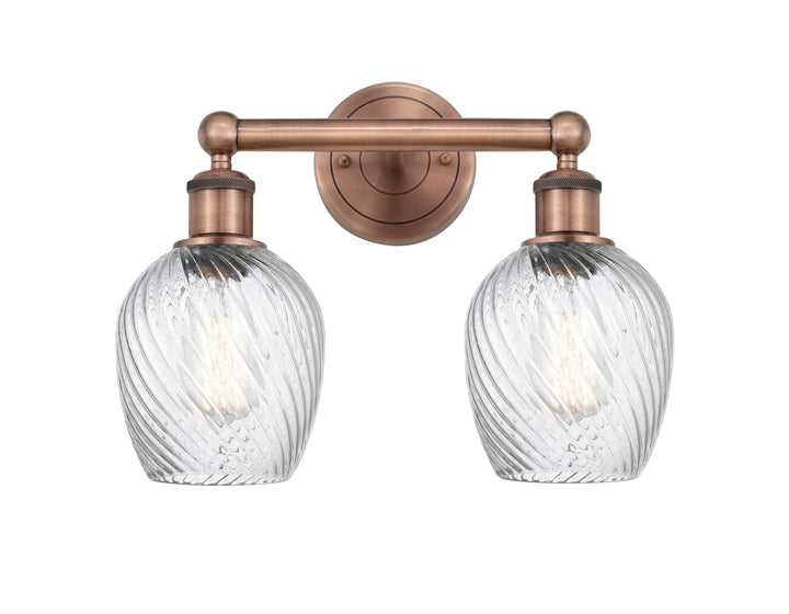 Innovations Lighting Salina 6" Bath Vanity Light - Antique Copper