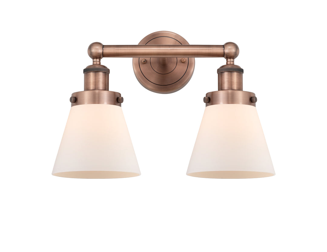 Innovations Lighting Cone 6" Bath Vanity Light - Antique Copper
