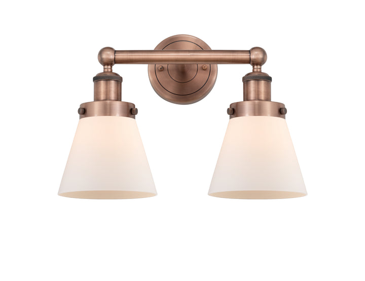 Innovations Lighting Cone 6" Bath Vanity Light - Antique Copper