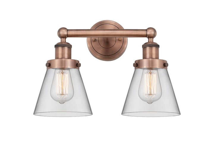 Innovations Lighting Cone 6" Bath Vanity Light - Antique Copper
