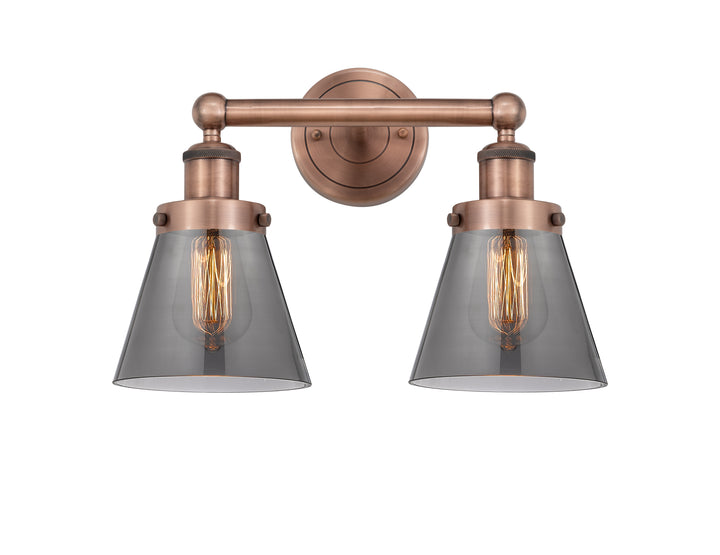 Innovations Lighting Cone 6" Bath Vanity Light - Antique Copper