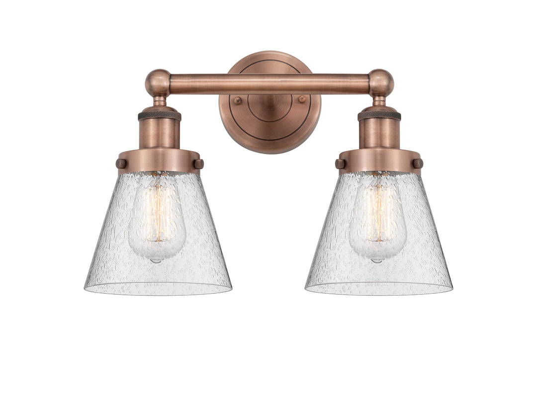 Innovations Lighting Cone 6" Bath Vanity Light - Antique Copper