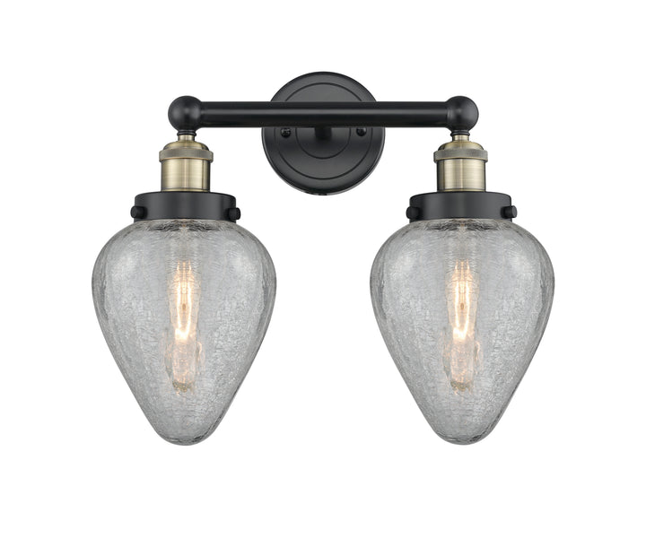 Innovations Lighting Geneseo 6" Bath Vanity Light - Black Antique Brass