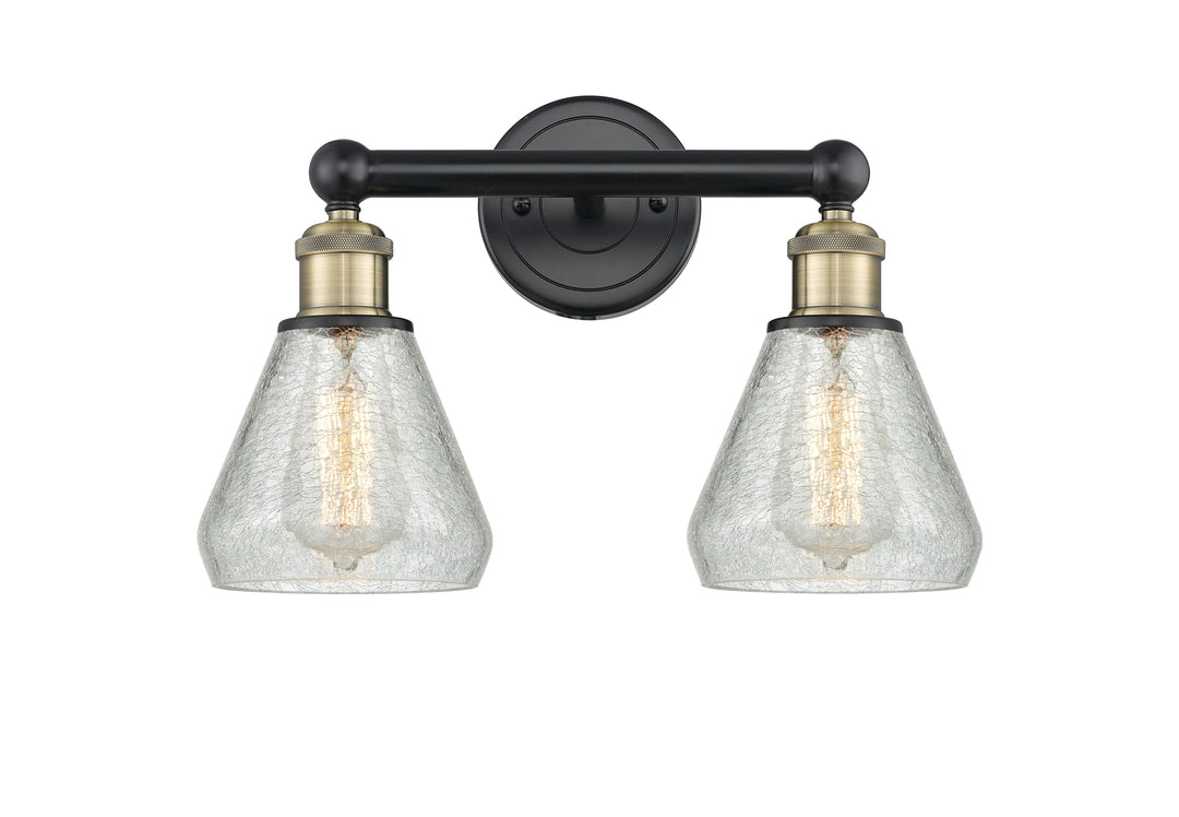 Innovations Lighting Conesus 6" Bath Vanity Light - Black Antique Brass