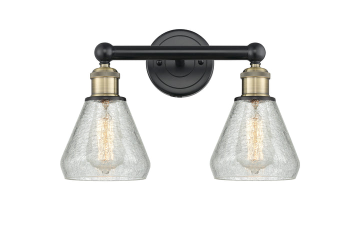 Innovations Lighting Conesus 6" Bath Vanity Light - Black Antique Brass