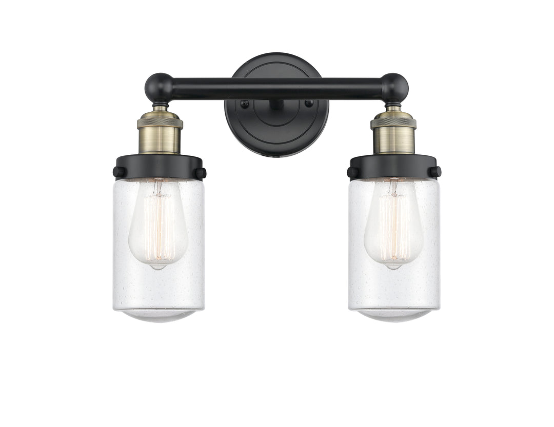 Innovations Lighting Dover 4.5" Bath Vanity Light - Black Antique Brass