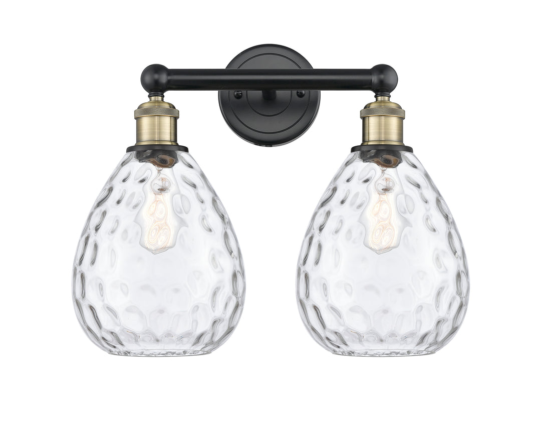 Innovations Lighting Waverly 8" Bath Vanity Light - Black Antique Brass