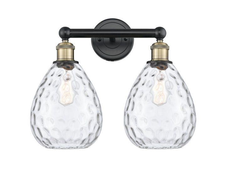 Innovations Lighting Waverly 8" Bath Vanity Light - Black Antique Brass