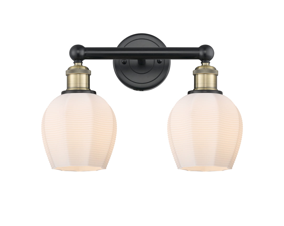 Innovations Lighting Norfolk 6" Bath Vanity Light - Black Antique Brass