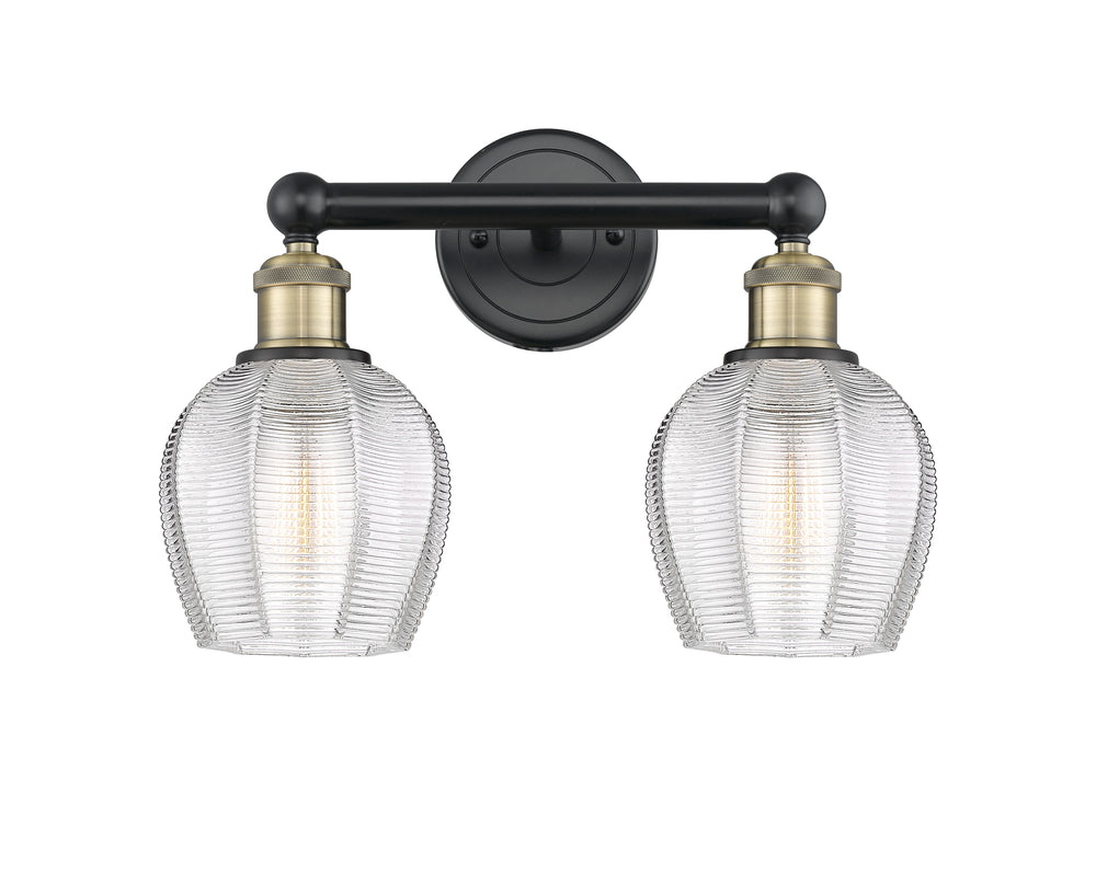 Innovations Lighting Norfolk 6" Bath Vanity Light - Black Antique Brass