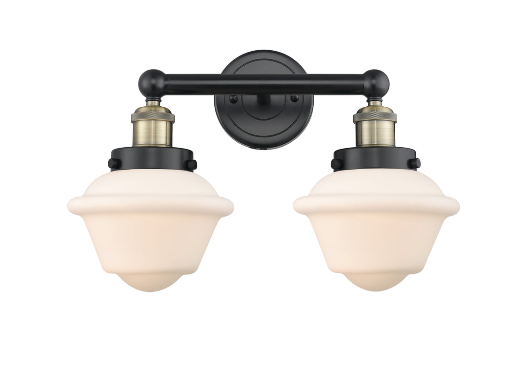 Innovations Lighting Oxford 7.5" Bath Vanity Light - Black Antique Brass