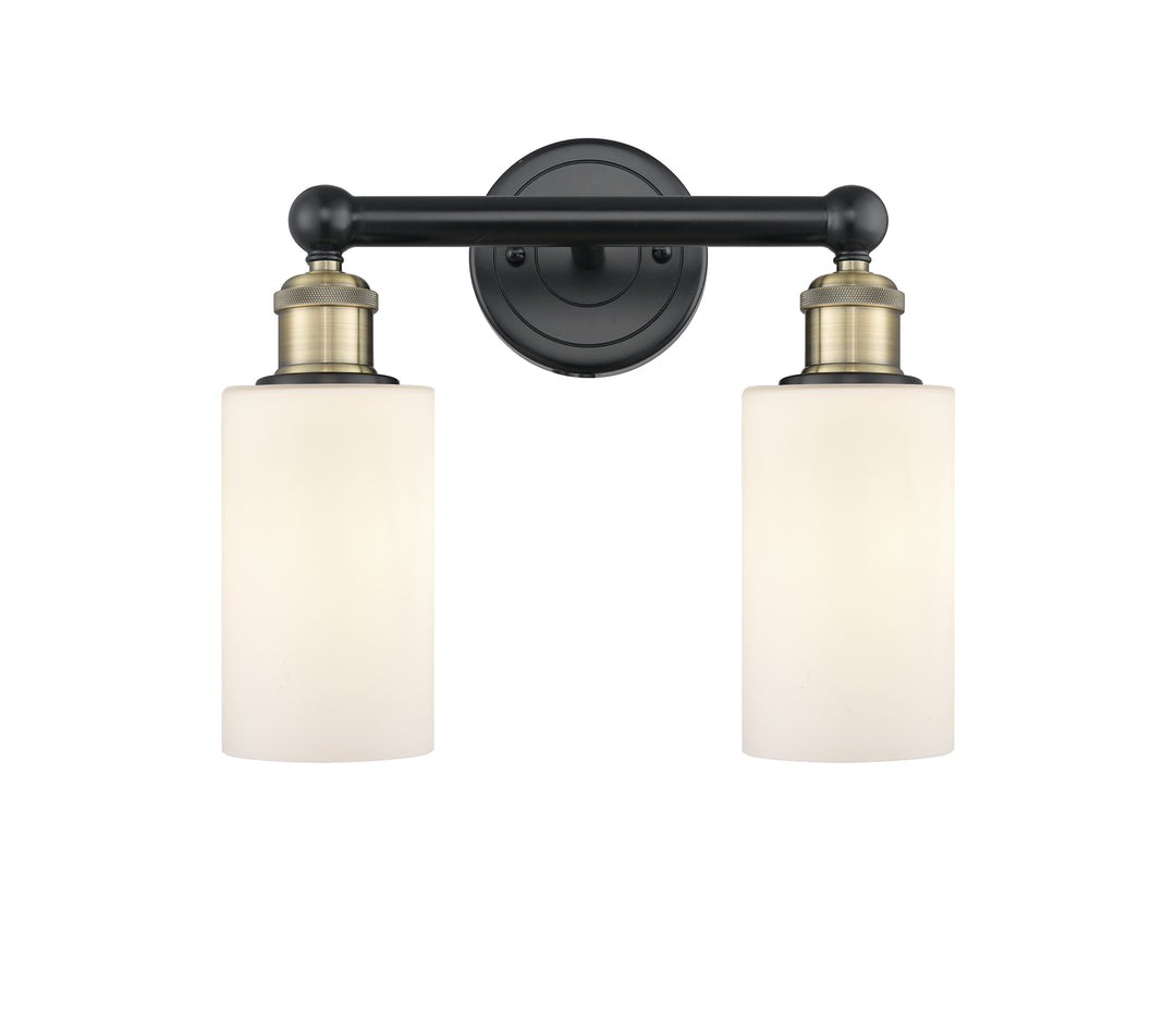 Innovations Lighting Clymer 4" Bath Vanity Light - Black Antique Brass