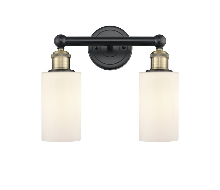 Innovations Lighting Clymer 4" Bath Vanity Light - Black Antique Brass