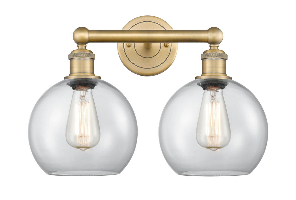 Innovations Lighting Athens 8" Bath Vanity Light - Brushed Brass