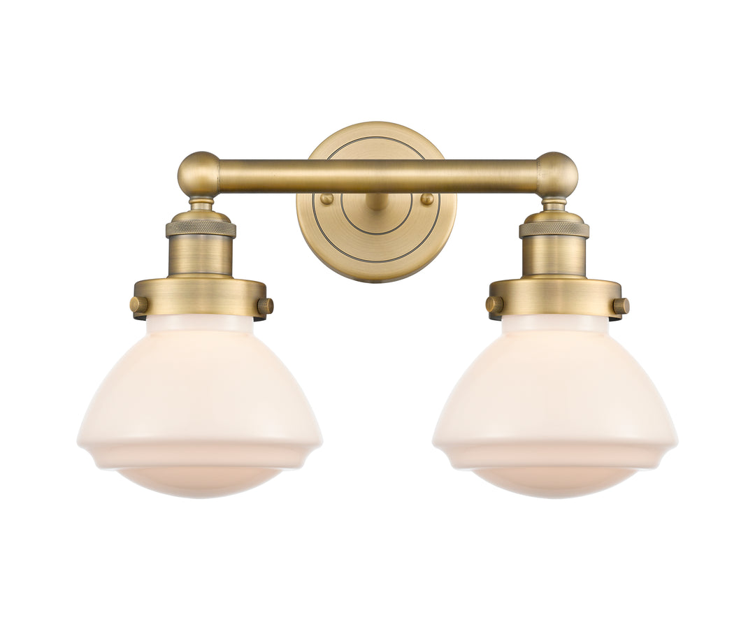 Innovations Lighting Olean 6.75" Bath Vanity Light - Brushed Brass