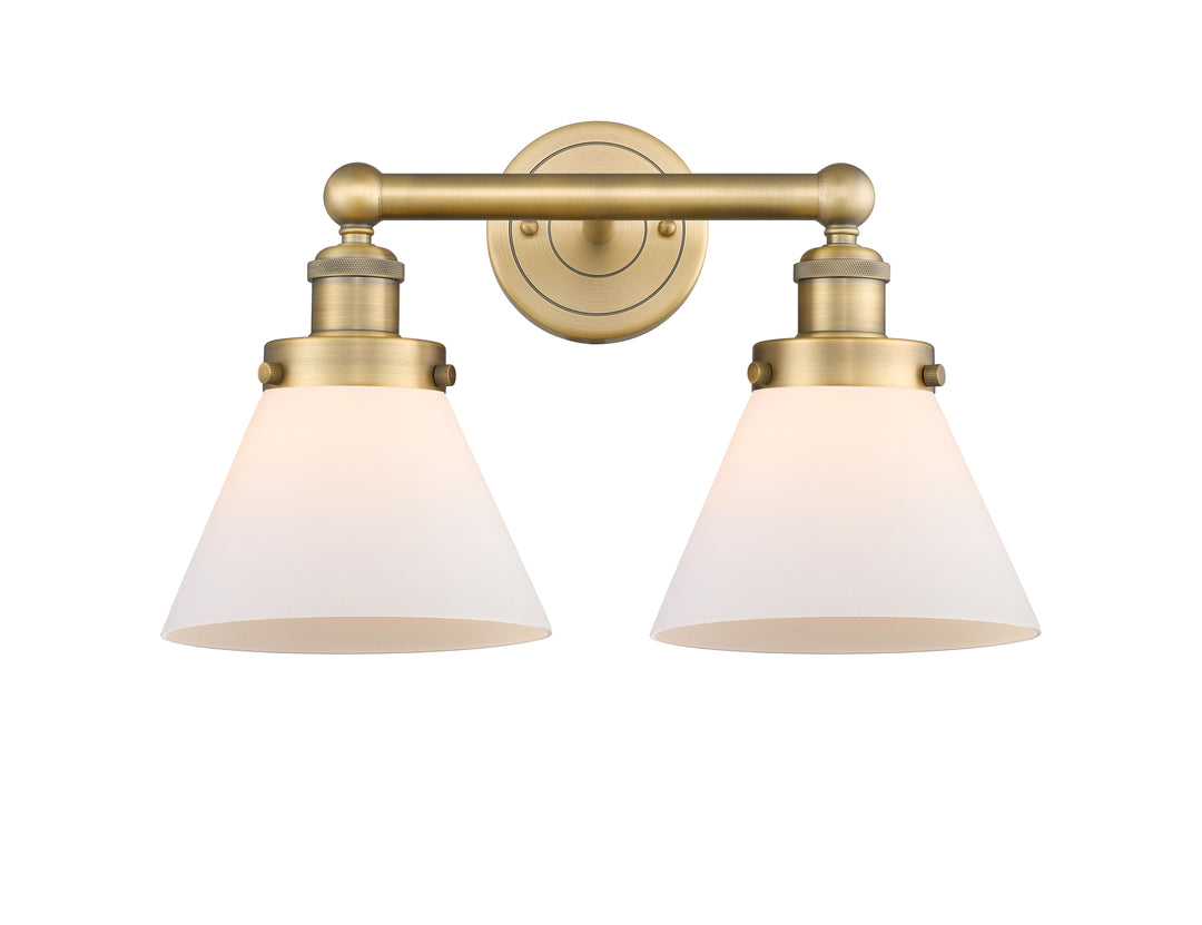 Innovations Lighting Cone 8" Bath Vanity Light - Brushed Brass