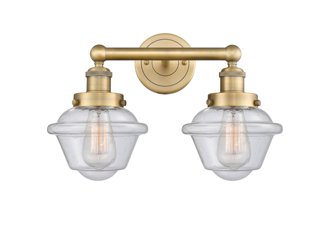 Innovations Lighting Oxford 7.5" Bath Vanity Light - Brushed Brass Vanity Lights Innovations Lighting   