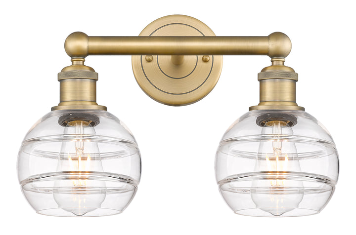 Innovations Lighting Rochester 6" Bath Vanity Light - Brushed Brass