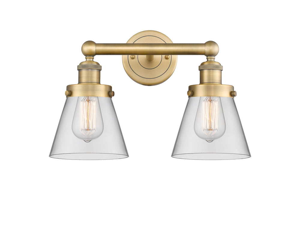 Innovations Lighting Cone 6" Bath Vanity Light - Brushed Brass