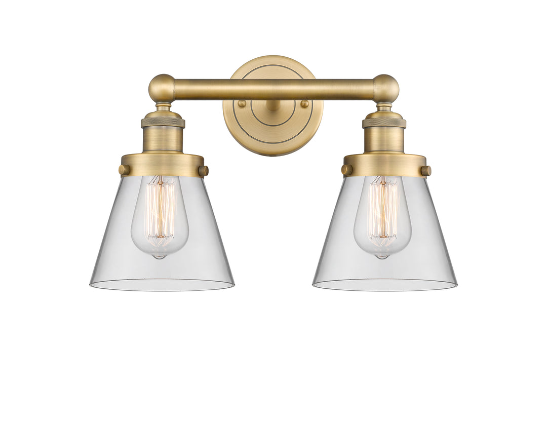 Innovations Lighting Cone 6" Bath Vanity Light - Brushed Brass