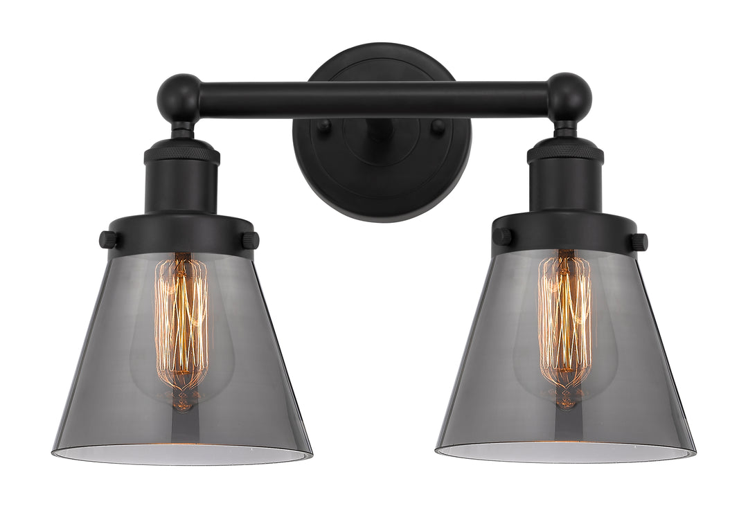 Innovations Lighting Cone 6" Bath Vanity Light - Matte Black