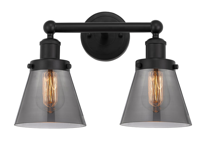 Innovations Lighting Cone 6" Bath Vanity Light - Matte Black