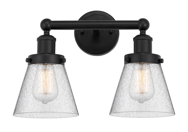 Innovations Lighting Cone 6" Bath Vanity Light - Matte Black