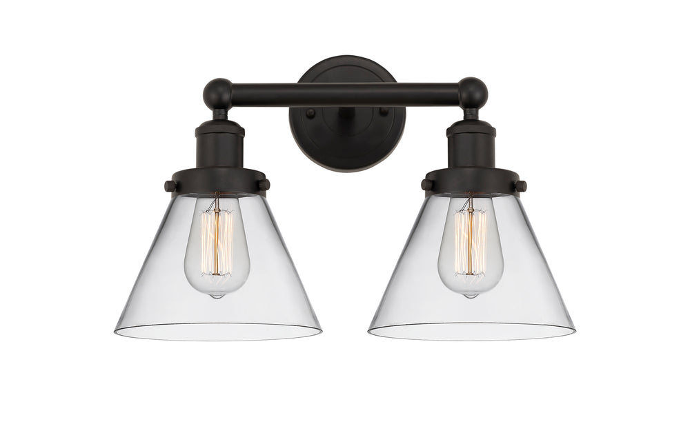 Innovations Lighting Cone 8" Bath Vanity Light - Oil Rubbed Bronze