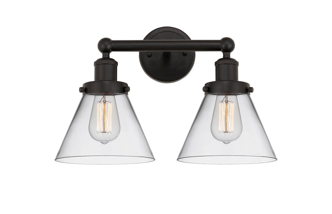 Innovations Lighting Cone 8" Bath Vanity Light - Oil Rubbed Bronze