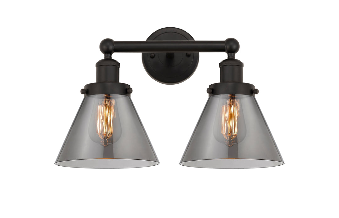 Innovations Lighting Cone 8" Bath Vanity Light - Oil Rubbed Bronze