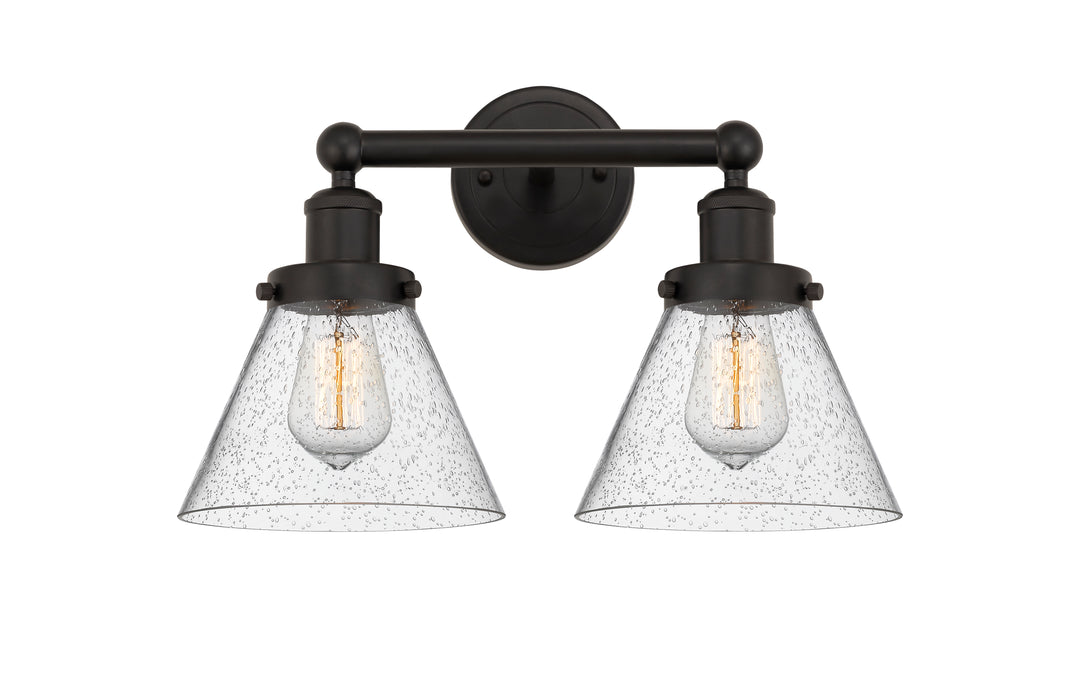 Innovations Lighting Cone 8" Bath Vanity Light - Oil Rubbed Bronze