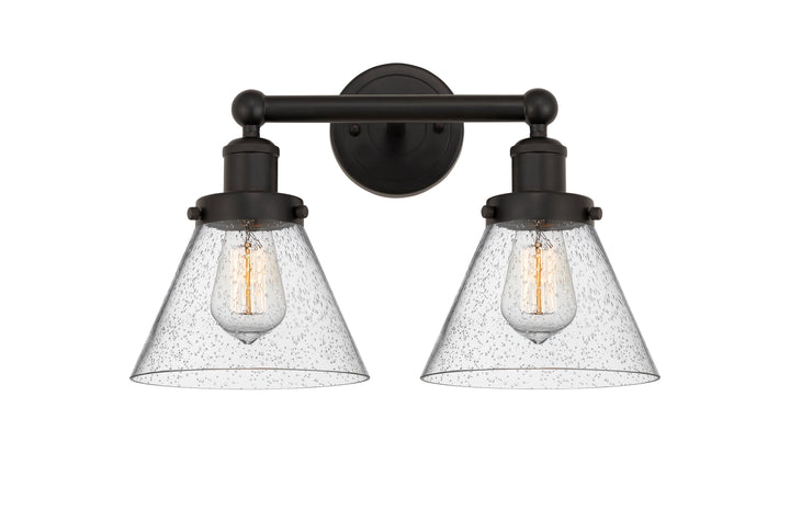 Innovations Lighting Cone 8" Bath Vanity Light - Oil Rubbed Bronze