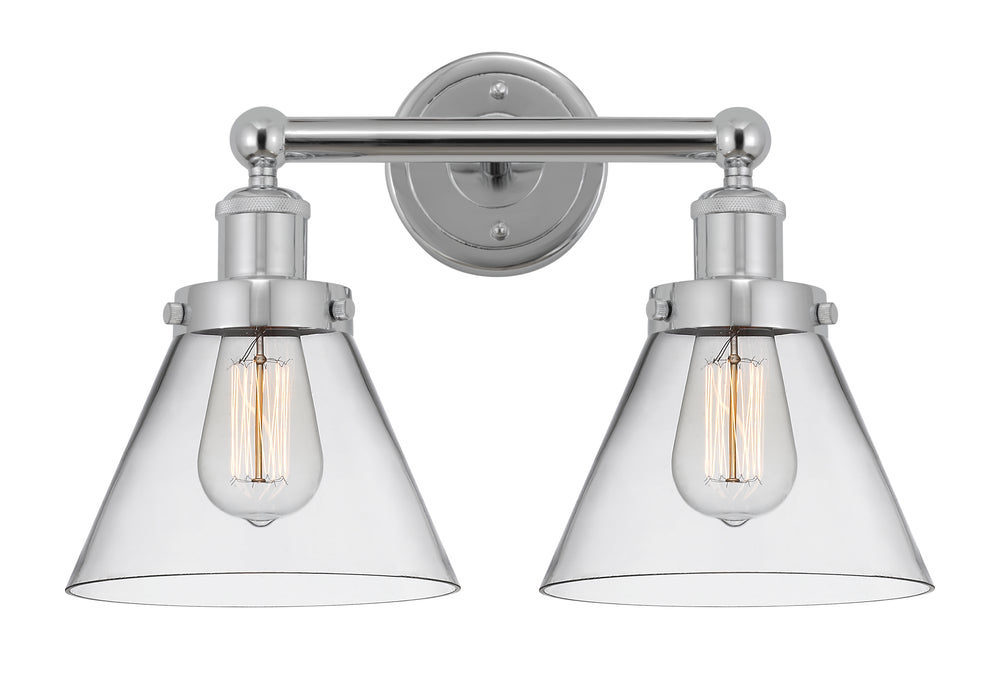 Innovations Lighting Cone 8" Bath Vanity Light - Polished Chrome