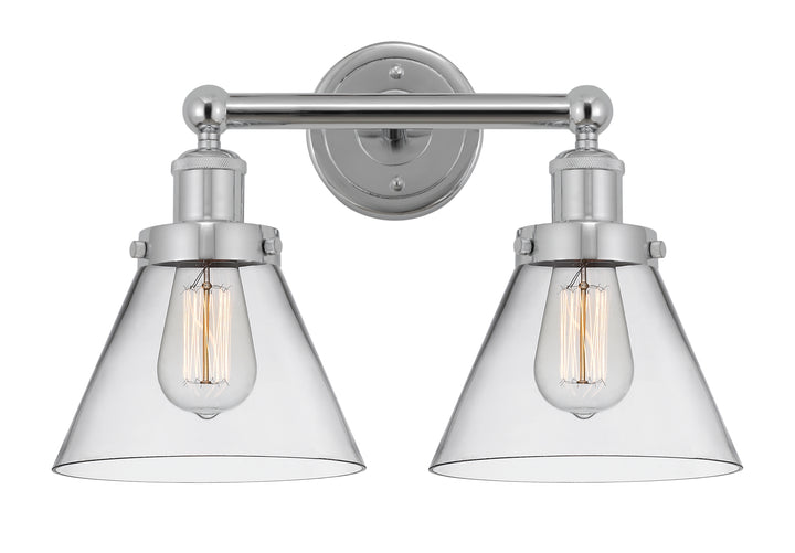 Innovations Lighting Cone 8" Bath Vanity Light - Polished Chrome