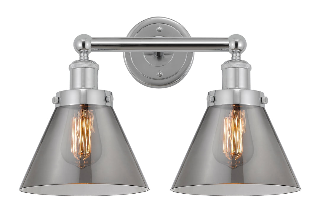 Innovations Lighting Cone 8" Bath Vanity Light - Polished Chrome