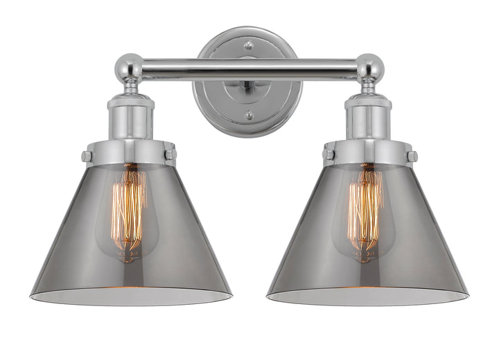 Innovations Lighting Cone 8" Bath Vanity Light - Polished Chrome