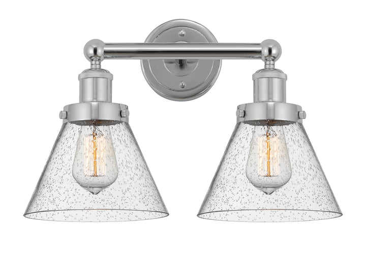 Innovations Lighting Cone 8" Bath Vanity Light - Polished Chrome