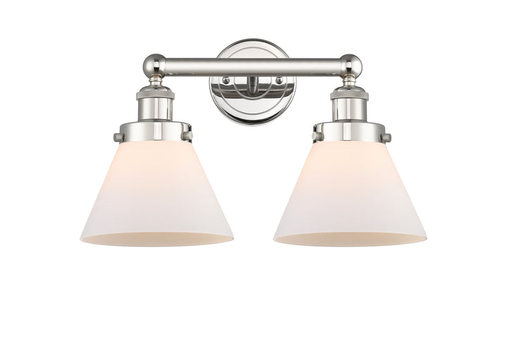 Innovations Lighting Cone 8" Bath Vanity Light - Polished Nickel