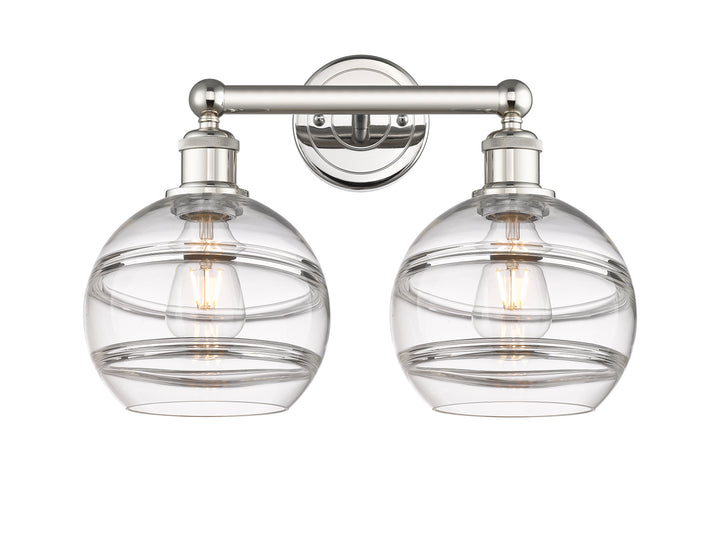Innovations Lighting Rochester 8" Bath Vanity Light - Polished Nickel