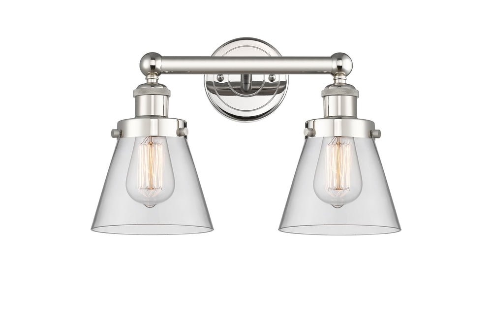 Innovations Lighting Cone 6" Bath Vanity Light - Polished Nickel