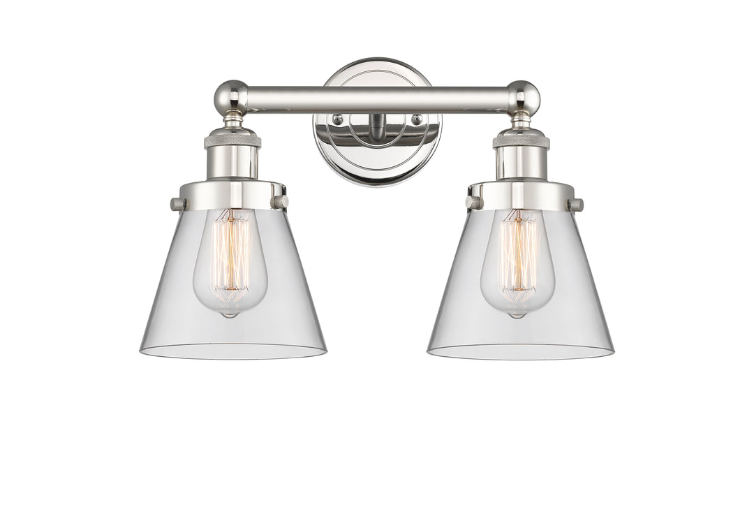 Innovations Lighting Cone 6" Bath Vanity Light - Polished Nickel
