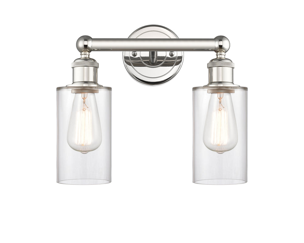 Innovations Lighting Clymer 4" Bath Vanity Light - Polished Nickel