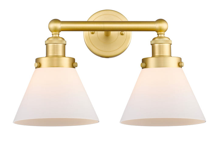 Innovations Lighting Cone 8" Bath Vanity Light - Satin Gold